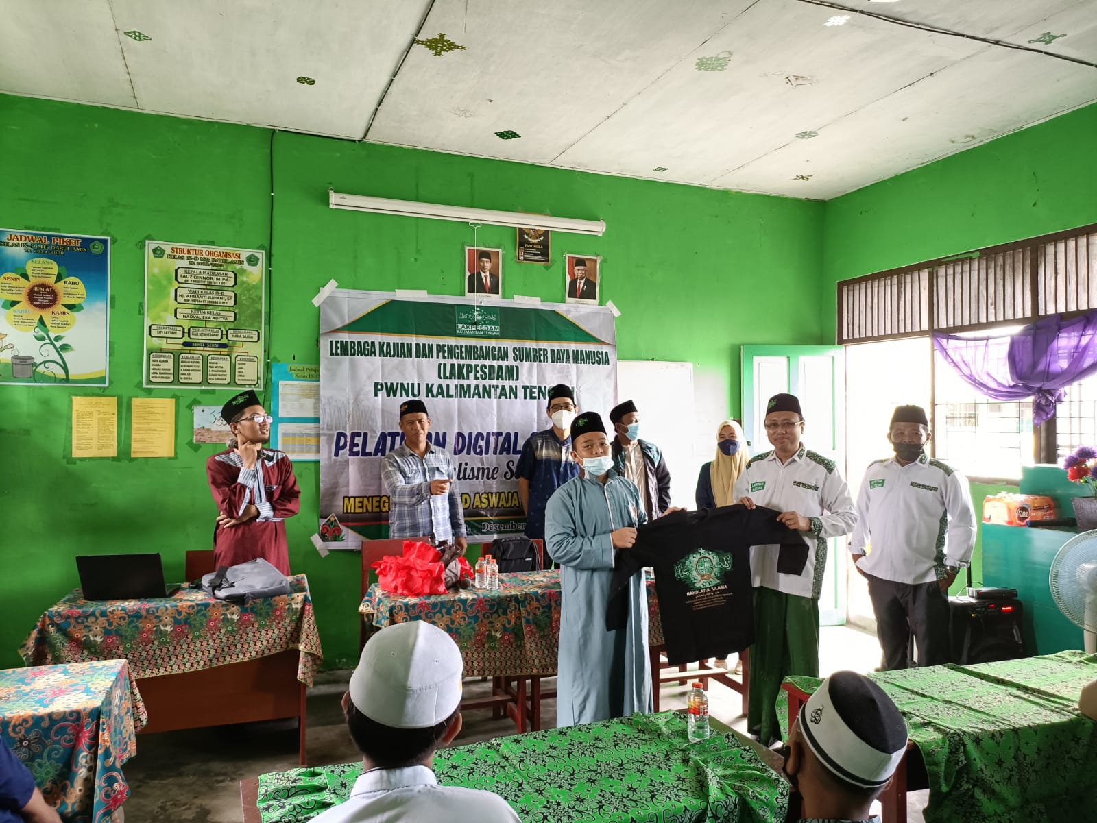 Tutup Tahun, Lakpesdam NU Kalteng Gelar Jurnalisme Santri Jihad Aswaja