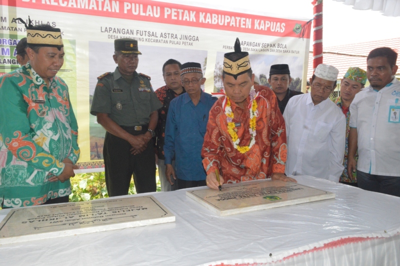 Bupati Kembali Meresmikan Sejumlah Proyek Pembangunan