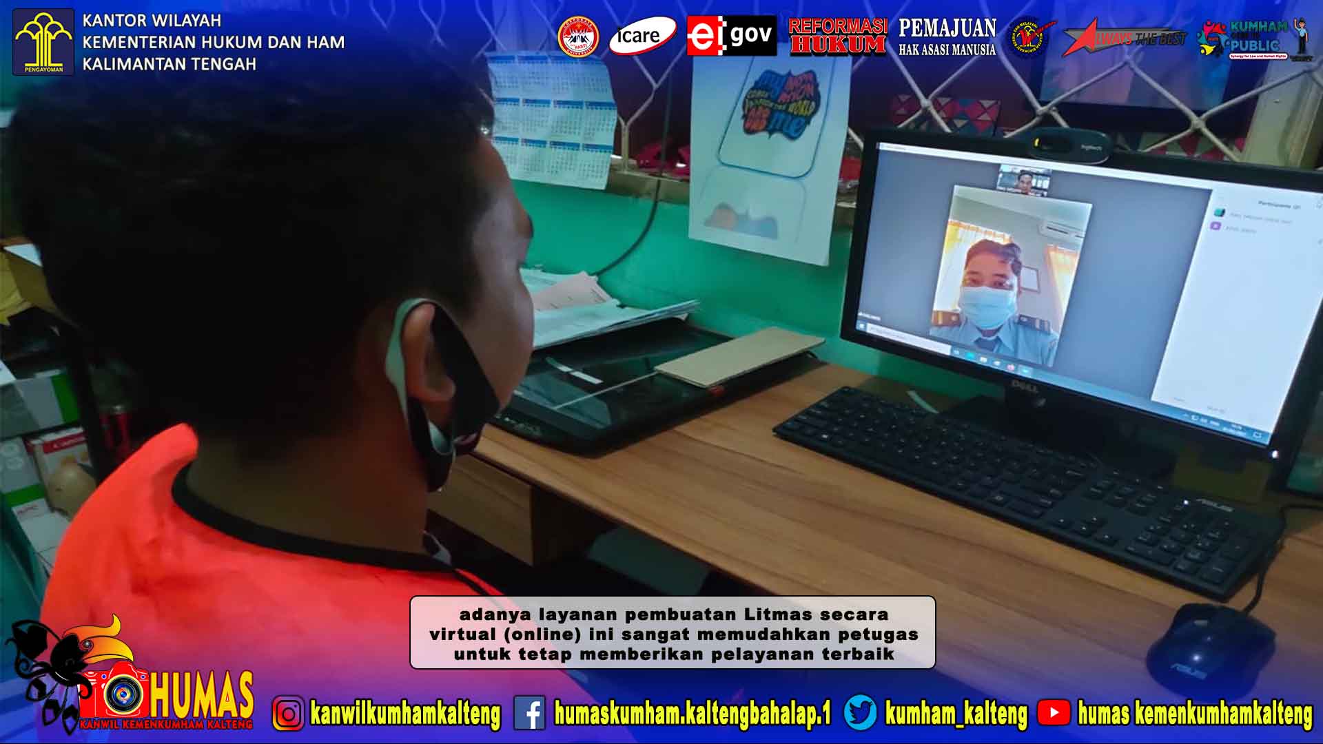 Inovasi Layanan Bagi WBP Lapas Sampit
