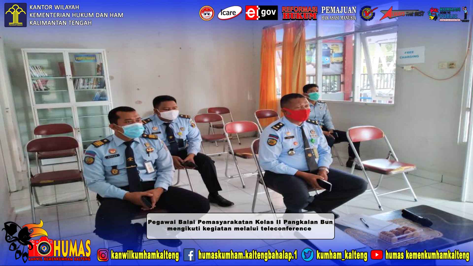 Kabapas Pangkalan Bun Hadiri Deklarasi Janji Kinerja dan Penandatangan Komitmen Bersama Pembangunan ZI Menuju WBK/WBBM