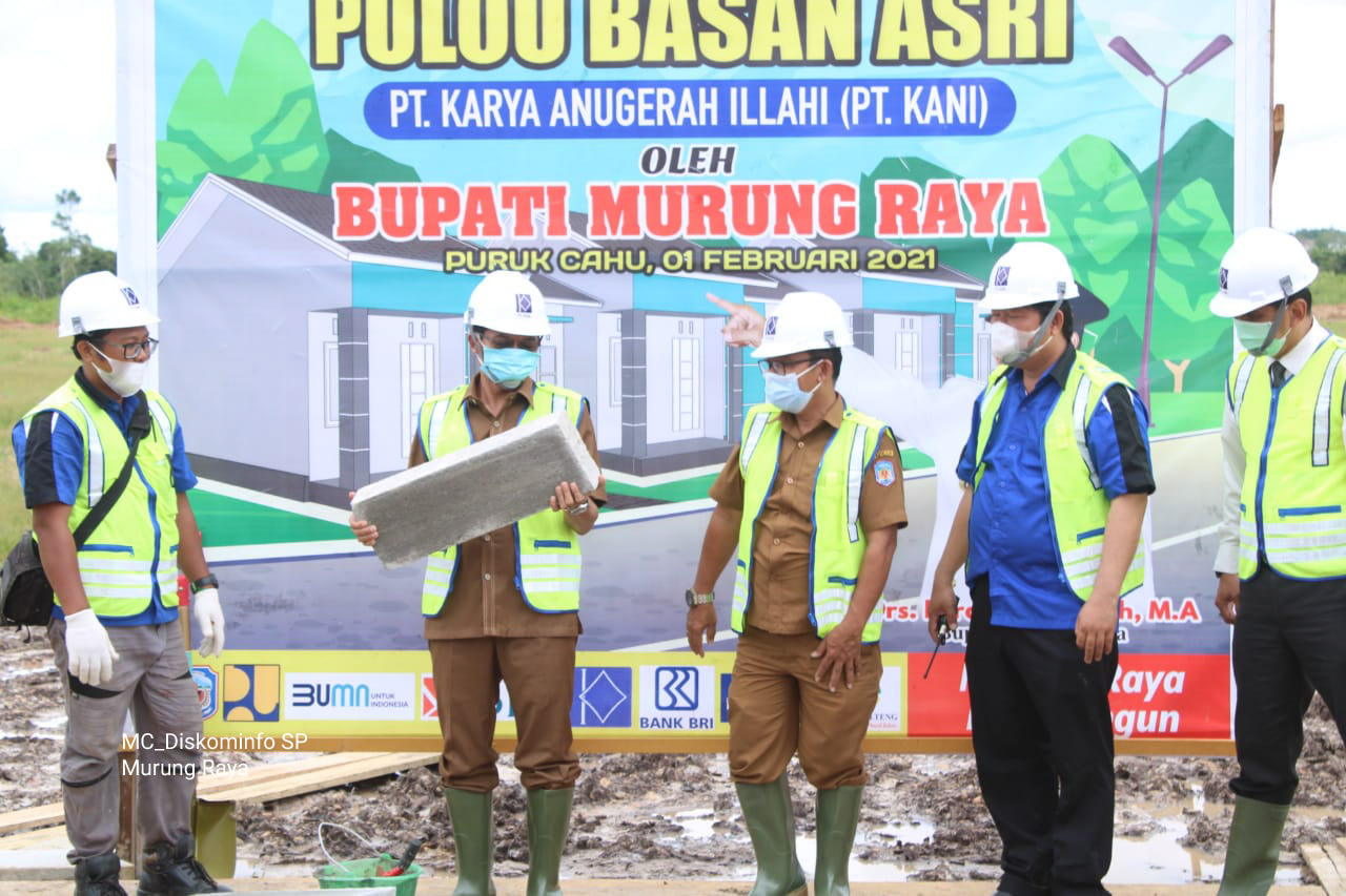 Peresmian Perumahan Polou Basan Asri dan Pabrik Bata Ringan