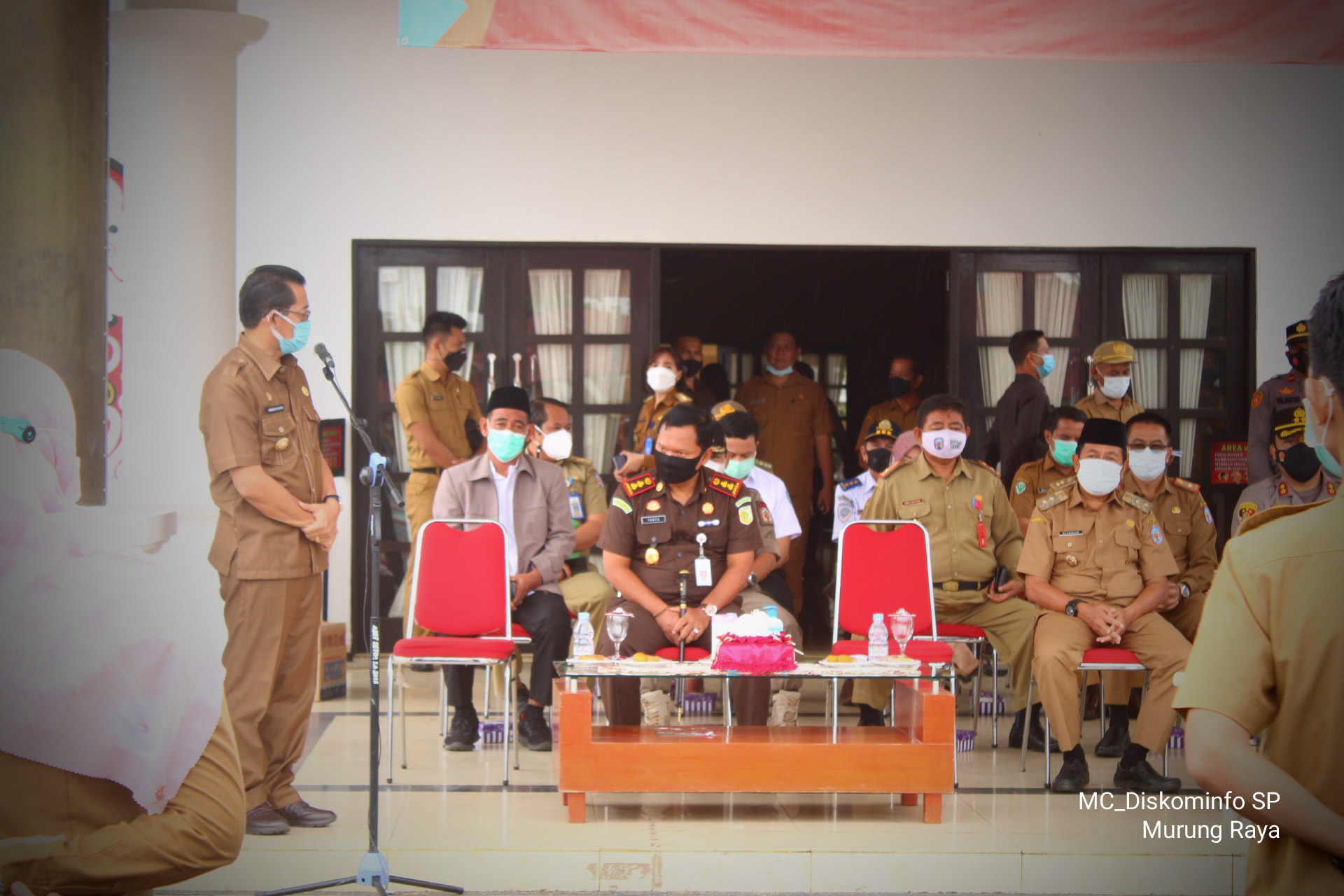 Pendistribusian Vaksin Covid-19 ke Puskesmas di Kabupaten Murung Raya