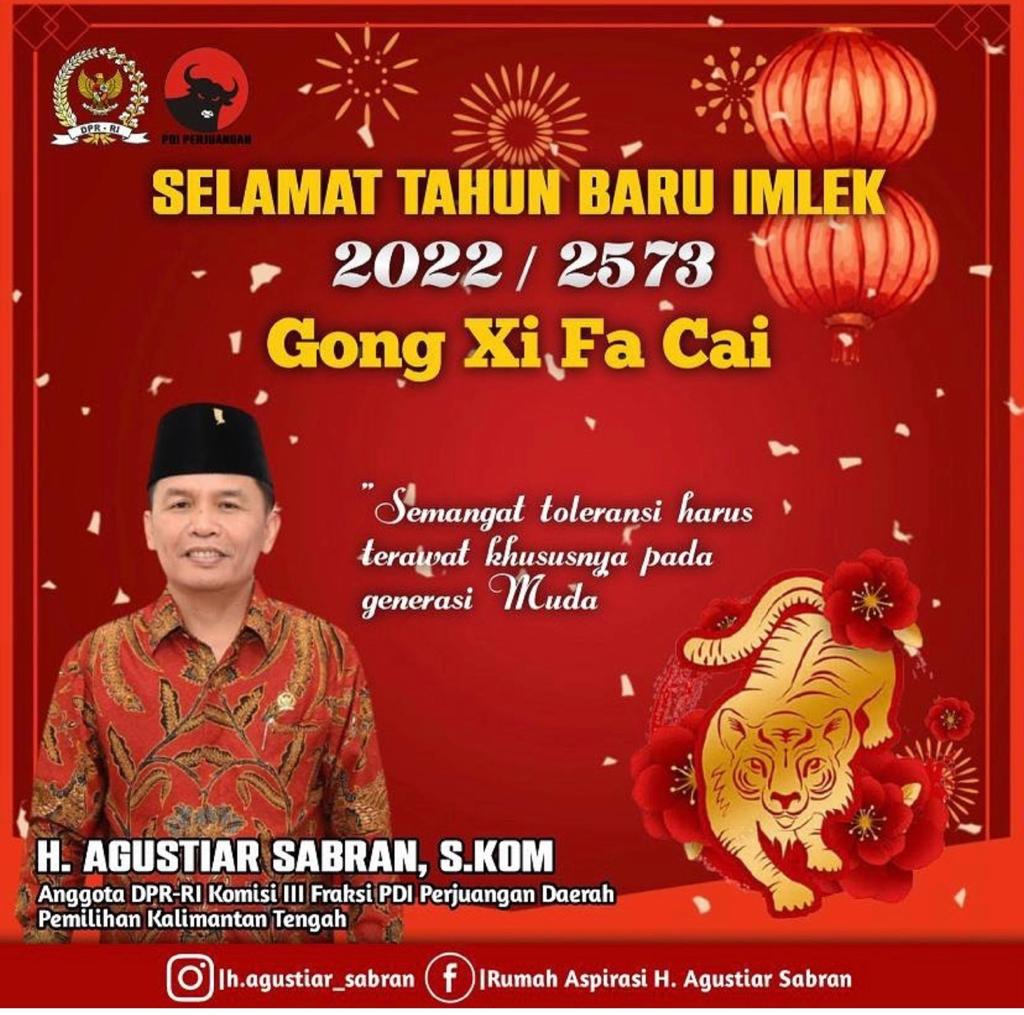 Warga Tionghoa Apresiasi  Gubernur Sugianto dan Agustiar