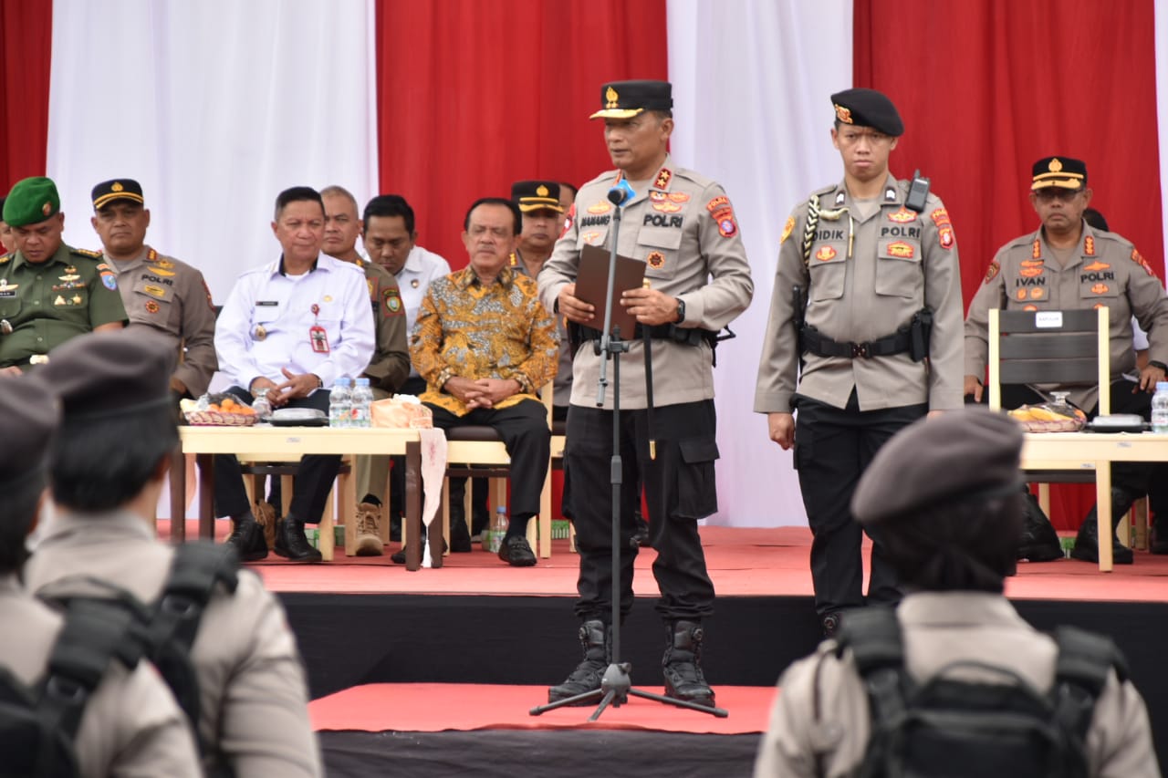 Sahli Gubernur Bidang KSDM Suhaemi Hadiri Simulasi Peningkatan Kemampuan Personel Polda Kalteng