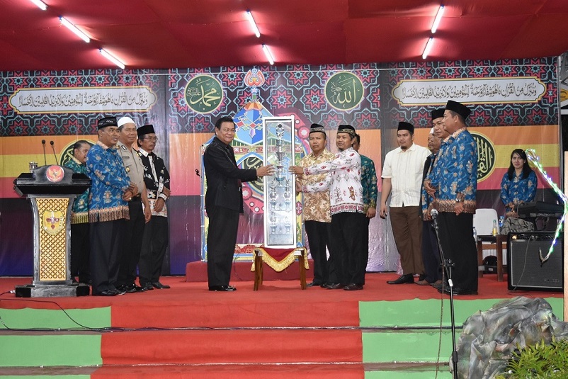 Penutupan MTQ  Menjadi Moment Kebanggaan Kafilah Kecamatan Kurun