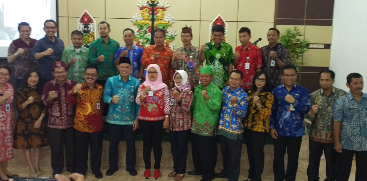 PEJABAT PPID UTAMA KABUPATEN KAPUAS, IKUTI BIMTEK PENGELOLAAN PPID DI PROVINSI KALTENG 
