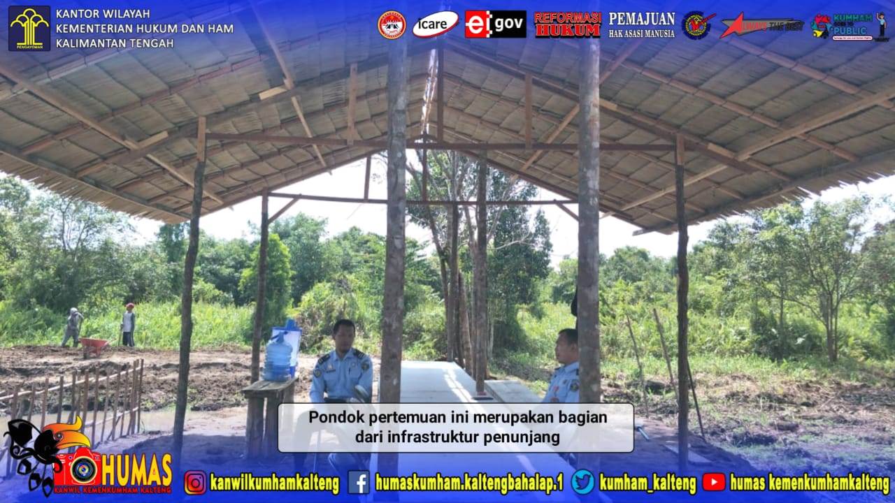 Jelang Peresmian Agrowisata, Lapas Sukamara Bangun Infrastruktur Penunjang