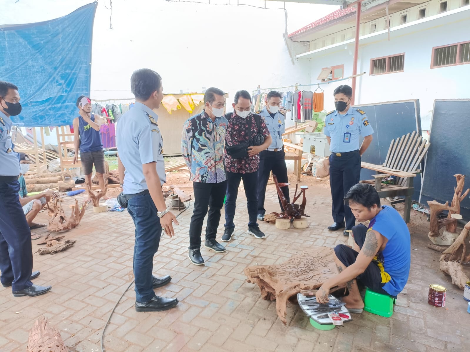 Lapas Narkotika Kasongan Siap Kenalkan Karya WBP Kepada Publik