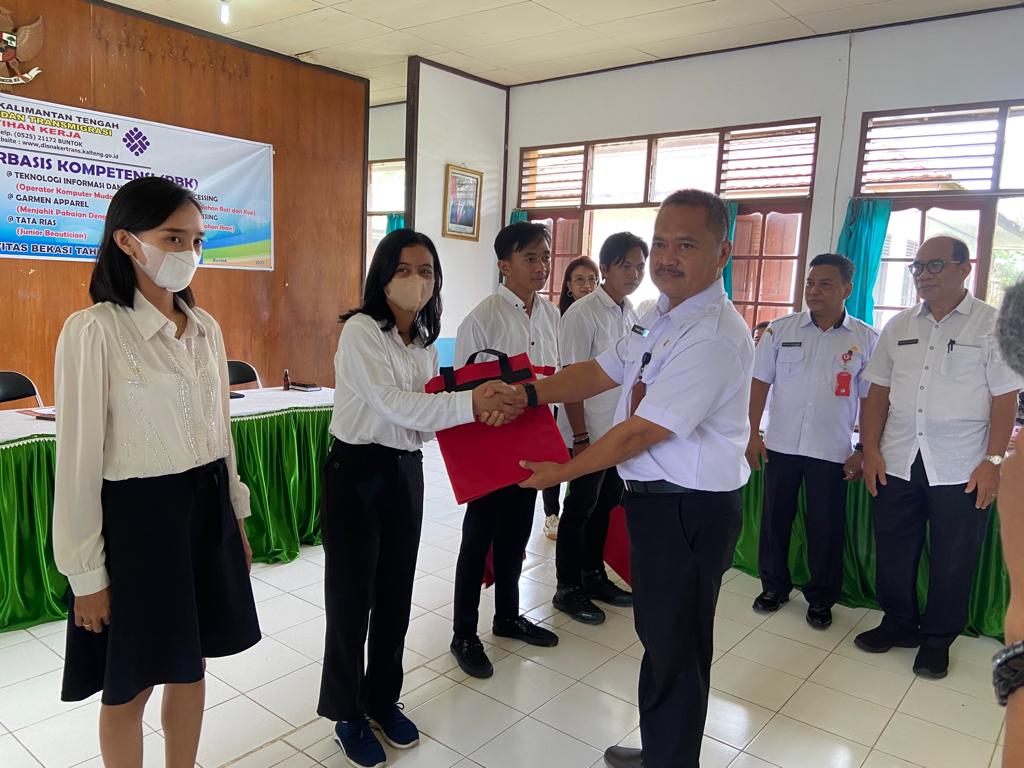 80 Orang Pencaker Ikuti Pelatihan Berbasis Kompetensi BLK Prov. Kalteng