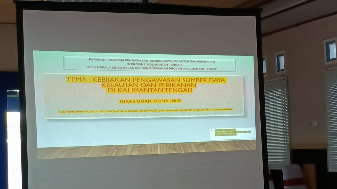Dislutkan Prov. Kalteng Ikuti Konsolidasi Kegiatan dan Anggaran PSDKP Tahun Anggaran 2023