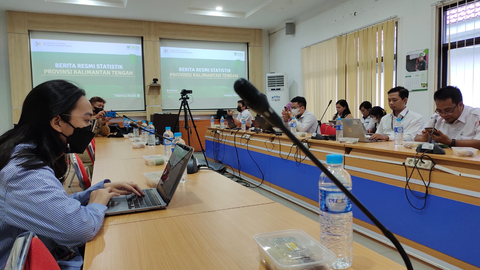 Press Release BPS, Inflasi Gabungan Kalteng Bulan Februari Turun Jadi 0,10 Persen