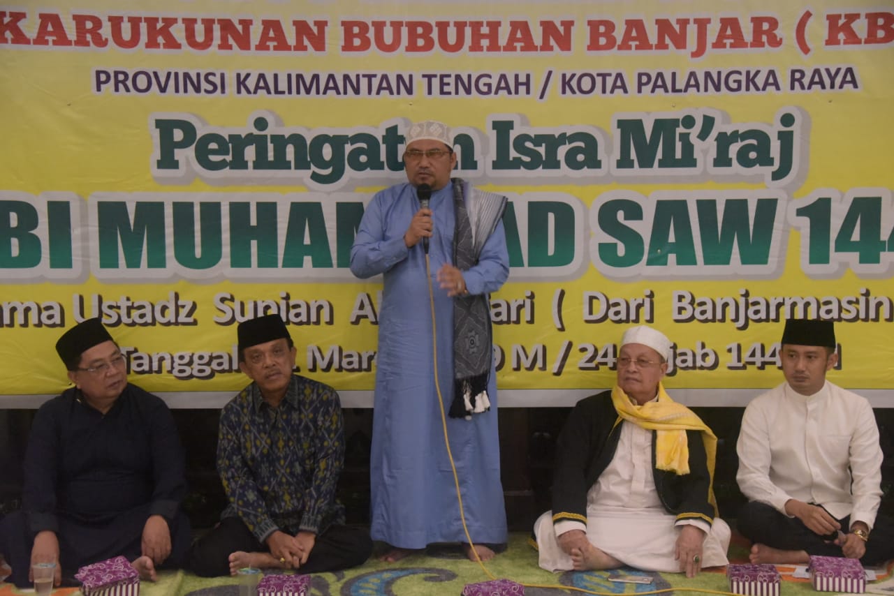 Kerukunan Bubuhan Banjar (KBB) Peringati Isra Mi`raj 