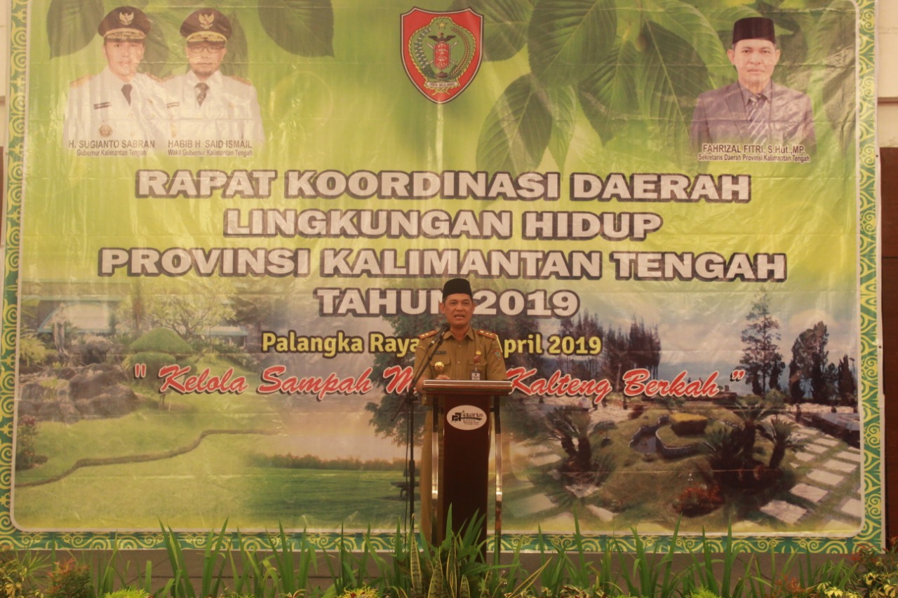 Fokus Pengelolaan Sampah Dalam Rakorda Lingkungan Hidup Tahun 2019