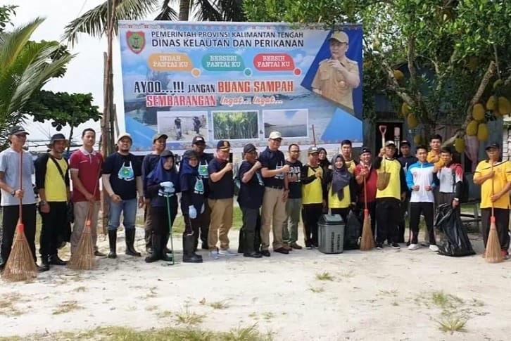 Wilayah Pesisir Provinsi Kalimantan Tengah Semakin BERSERI 