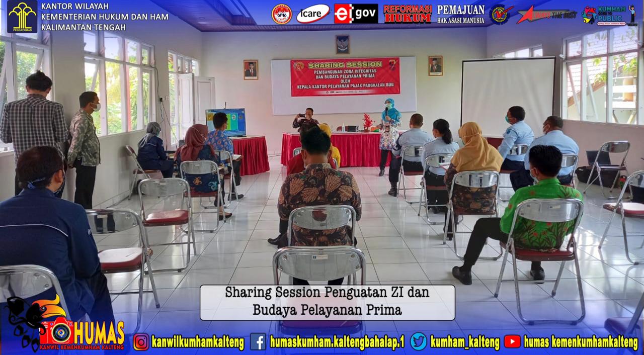 Bapas Pangkalan Bun Gelar Sharing Session dengan KPP Pratama Pangkalan Bun