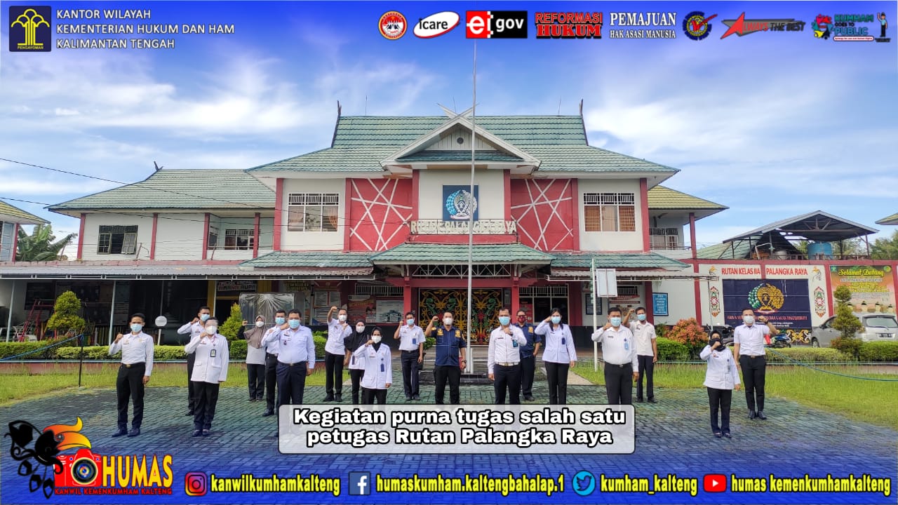 Apel Pagi di Rutan Palangka Raya Berbeda dari Biasanya