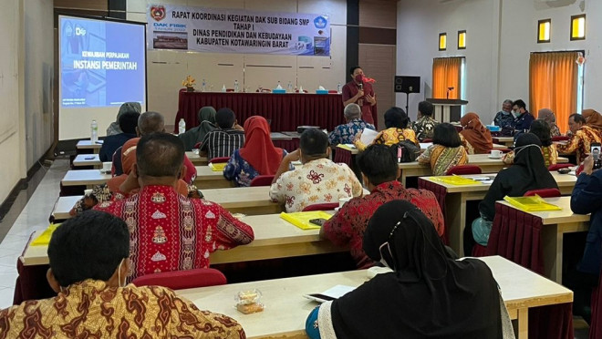 KPP Pratama Pangkalan Bun Berikan Edukasi Pajak Atas DAK kepada 14 SMP di Kobar