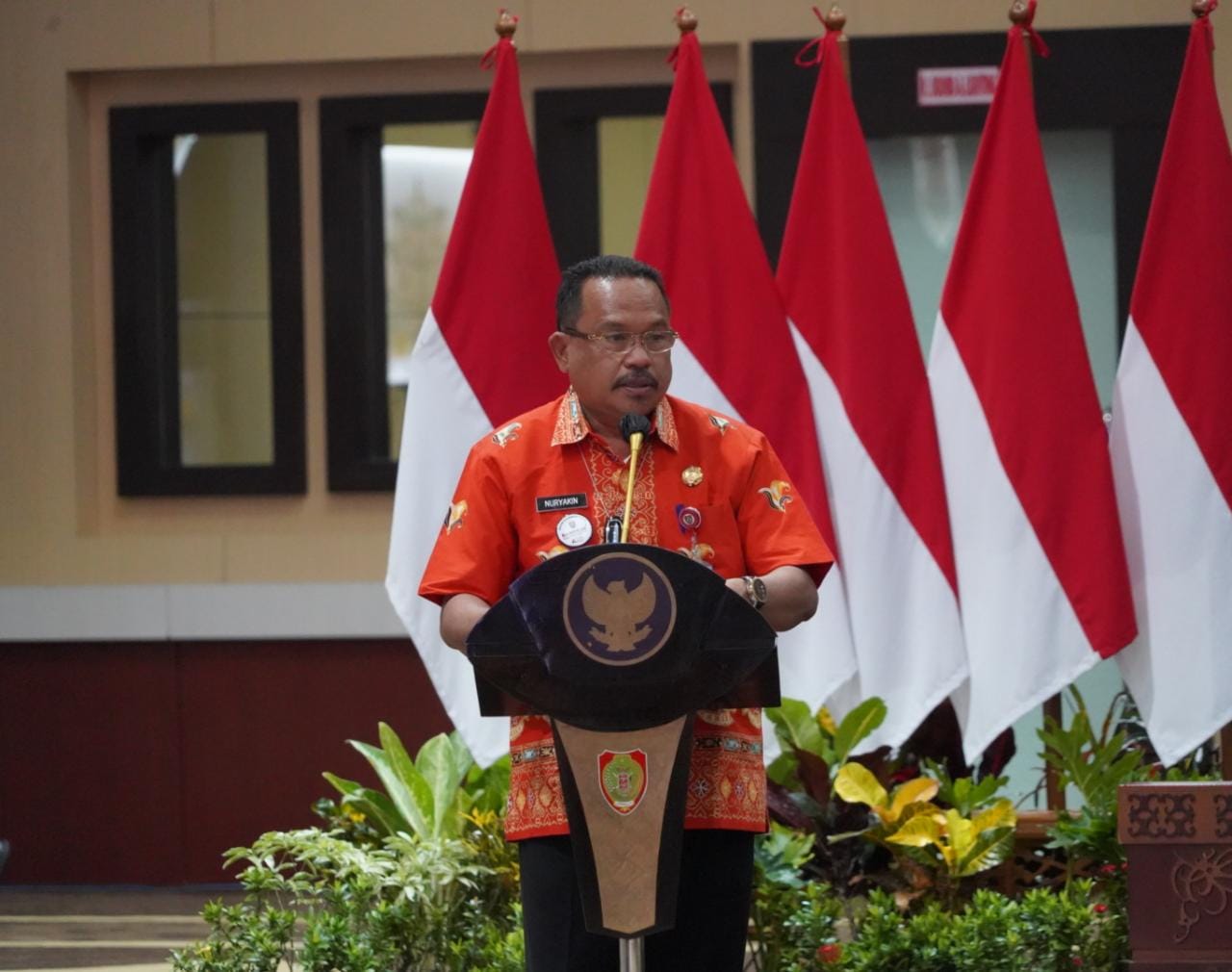 Pj. Sekda Kalteng Buka Pembinaan Manajemen Aparatur Sipil Negara Tahun 2022