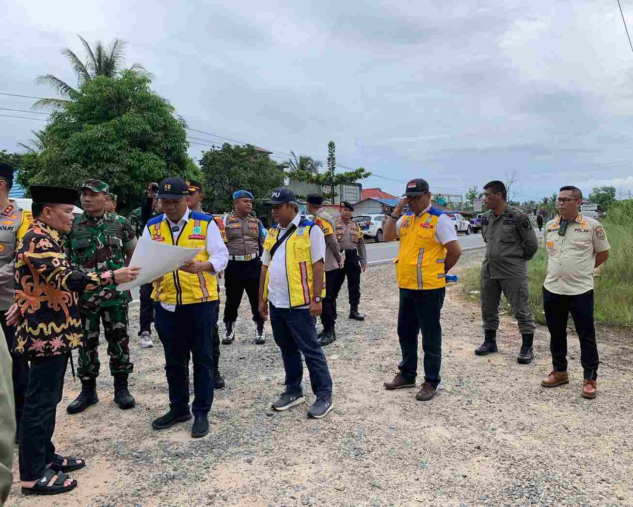 Pengawalan Satpol PP Kalteng, Pastikan Kunjungan Kerja Gubernur di Kabupaten Kotim Aman dan Lancar