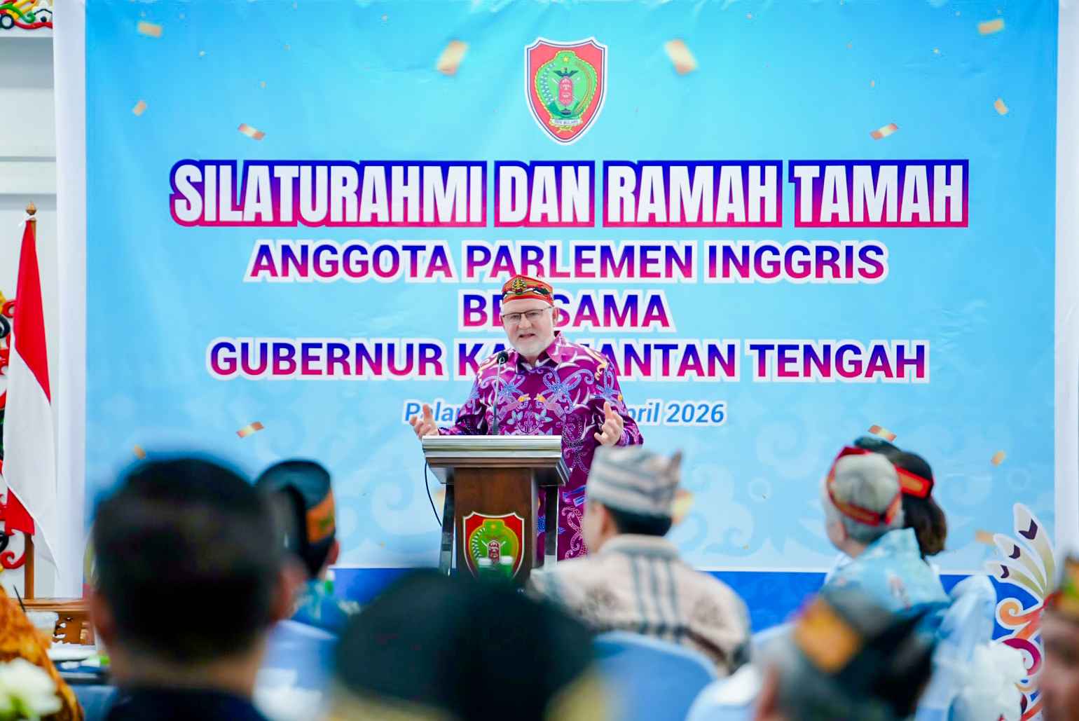 Gubernur Kalteng Terima Kunjungan Parlemen Inggris, Perkuat Kerja Sama Strategis dan Komitmen Pelestarian Lingkungan