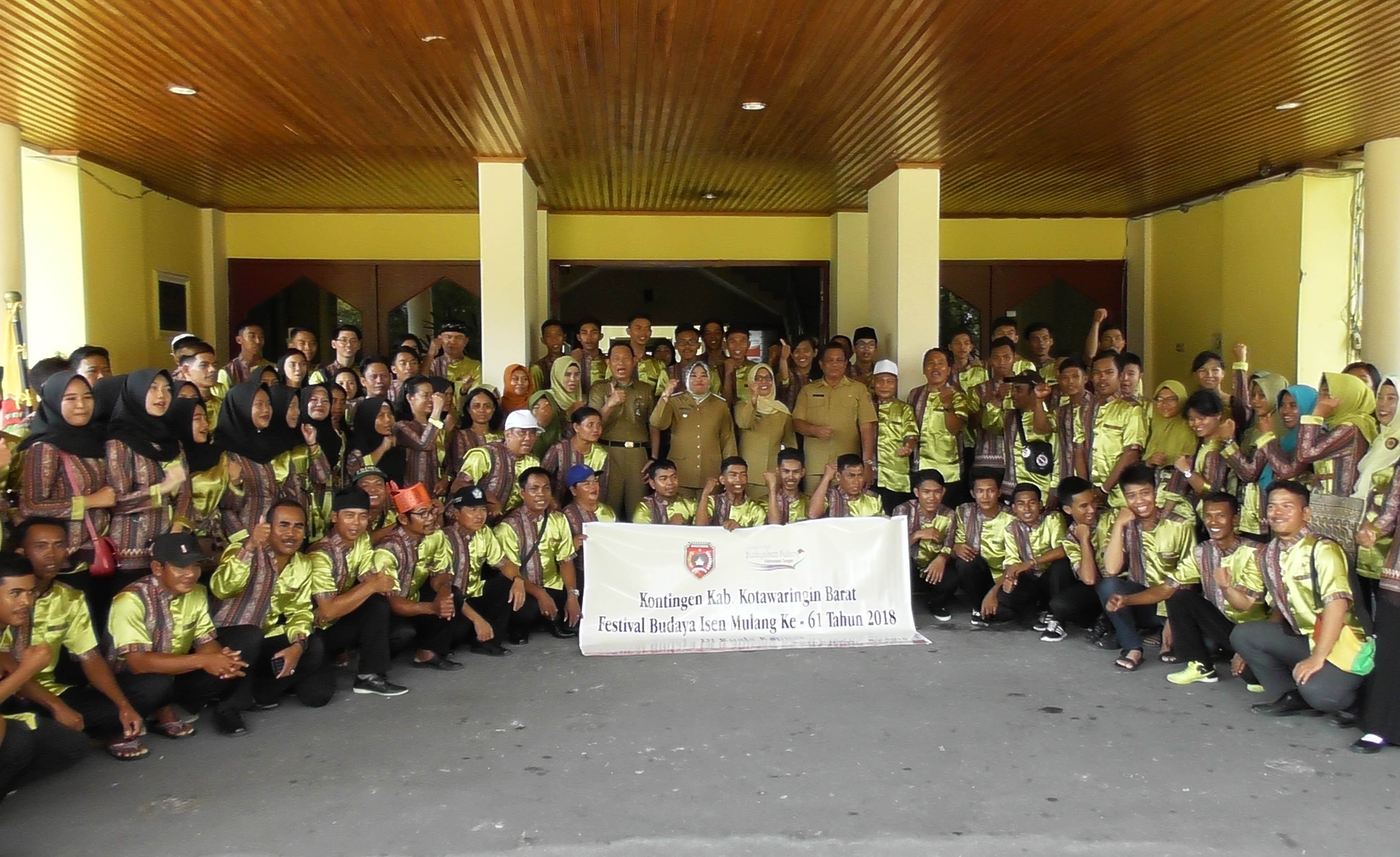 138 Kontingen Kobar Ikuti Festival Budaya Isen Mulang