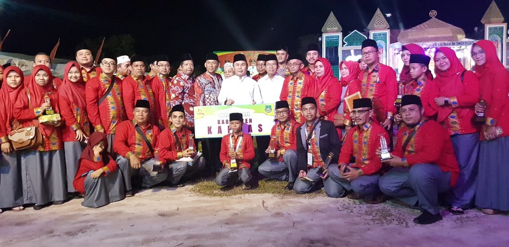 Juara I Mobil Hias, Kapuas Wakili Kalteng Ikuti STQ Nasional