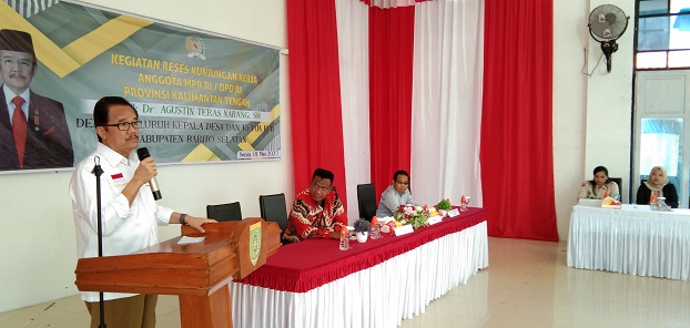 Teras Narang Reses di Barsel, Kades dan BPD Harapkan Infrastruktur Tetap Diprioritaskan