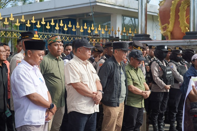 Pemprov Kalteng Apresiasi Aspirasi yang Disampaikan Pada Perayaan May Day atau Hari Buruh Internasional 2025