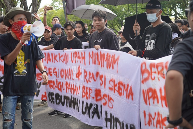 Pemprov Kalteng Apresiasi Aspirasi yang Disampaikan Pada Perayaan May Day atau Hari Buruh Internasional 2025