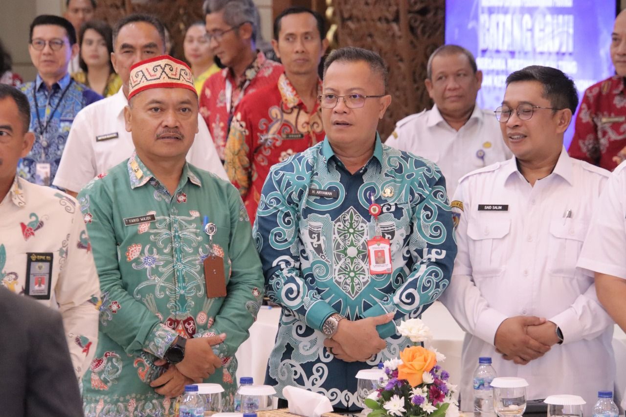 Kadis PMD Prov. Kalteng Turut Hadiri Diseminasi Laporan Perekonomian Prov. Kalteng, Siap Wujudkan Ketahanan Pangan dari Desa