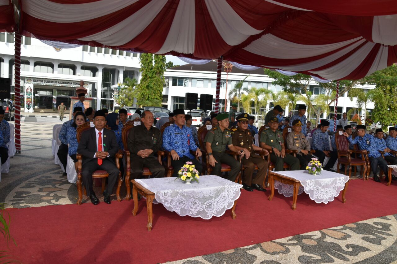 Pemprov Kalteng Gelar Apel Bersama Peringati Hari Lahir Pancasila