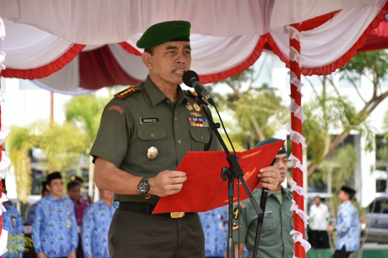Pemprov Kalteng Gelar Apel Bersama Peringati Hari Lahir Pancasila