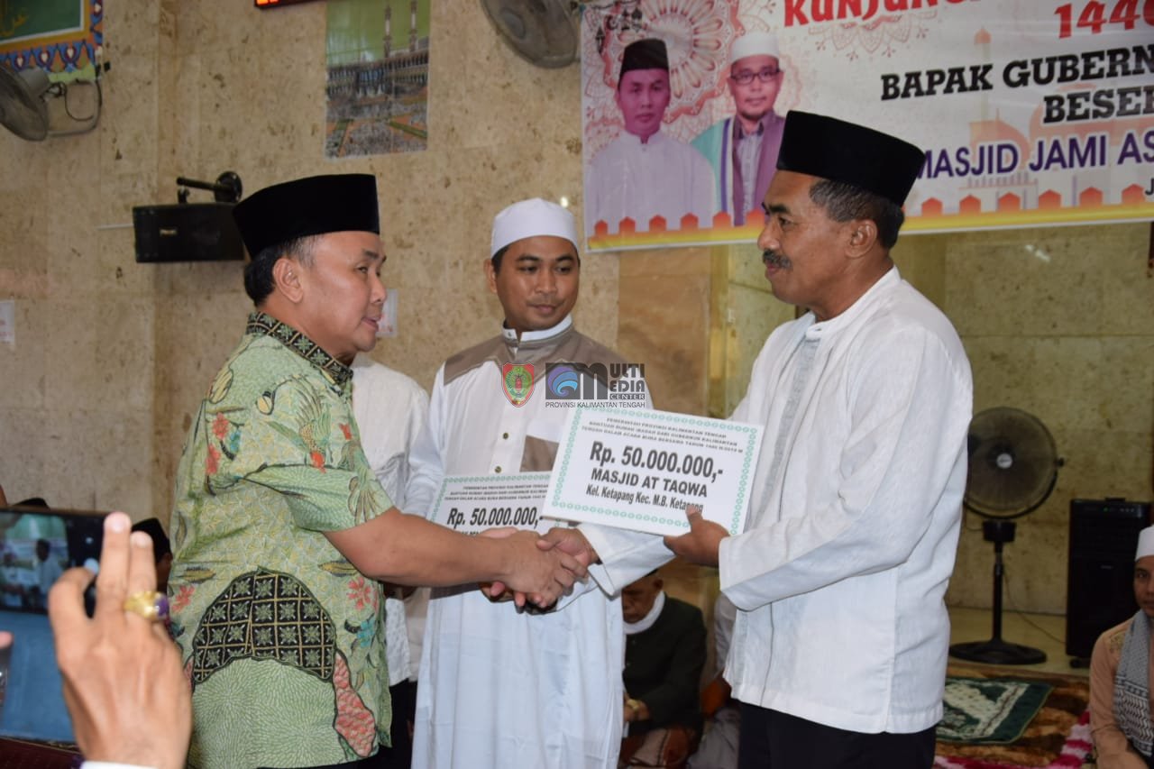 Gubernur Kalteng Buka Puasa Bersama Ratusan Masyarakat Kotim