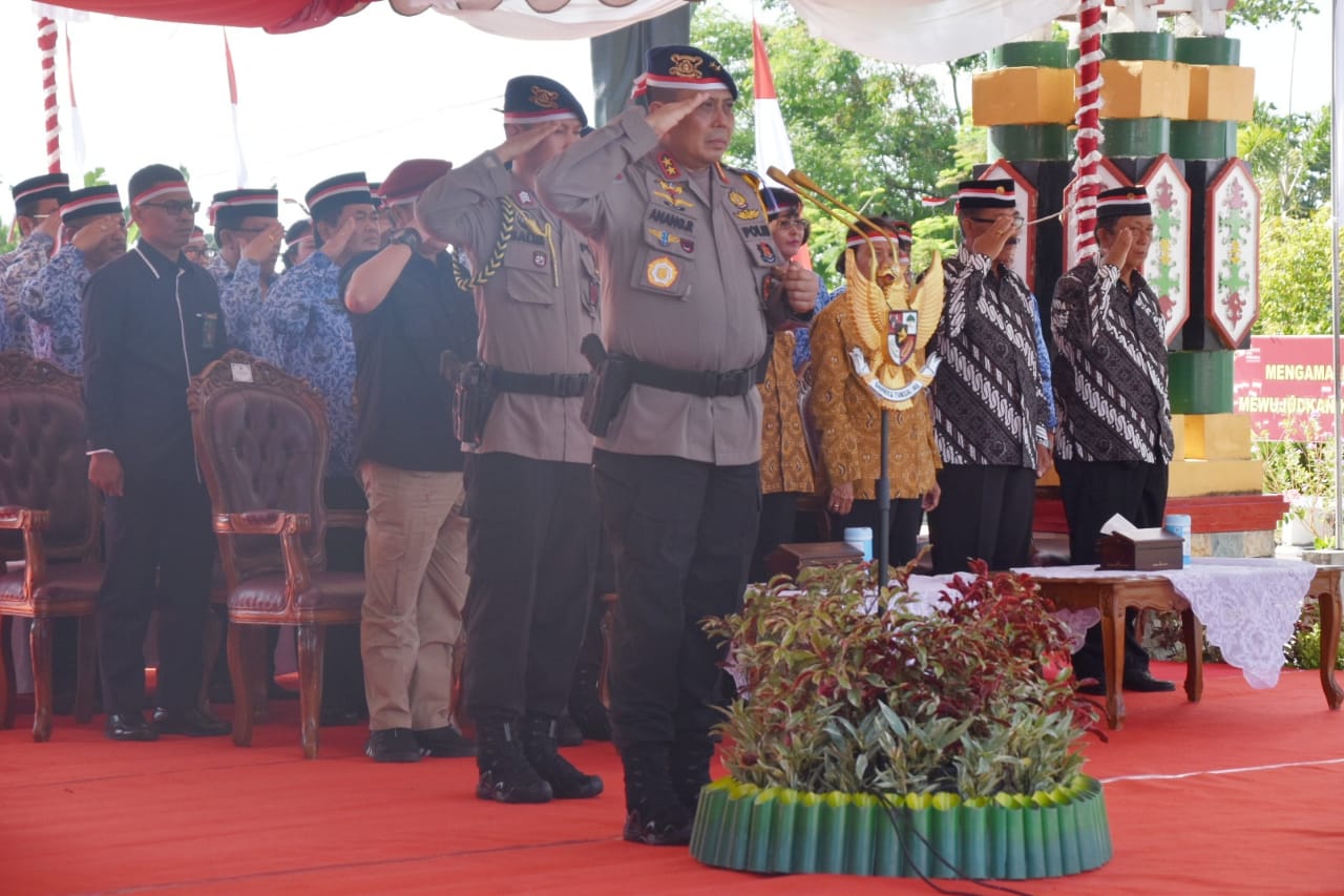 Upacara Peringatan Hari Lahir Pancasila Digelar di Tugu Soekarno, Kota Palangka Raya