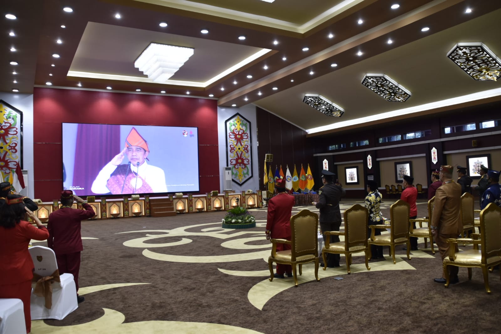 Gubernur Kalteng Ikuti Upacara Peringatan Hari Lahir Pancasila Tahun 2022
