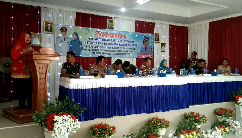 Pj. Bupati Barsel Silaturahmi ke Kecamatan Dusun Utara