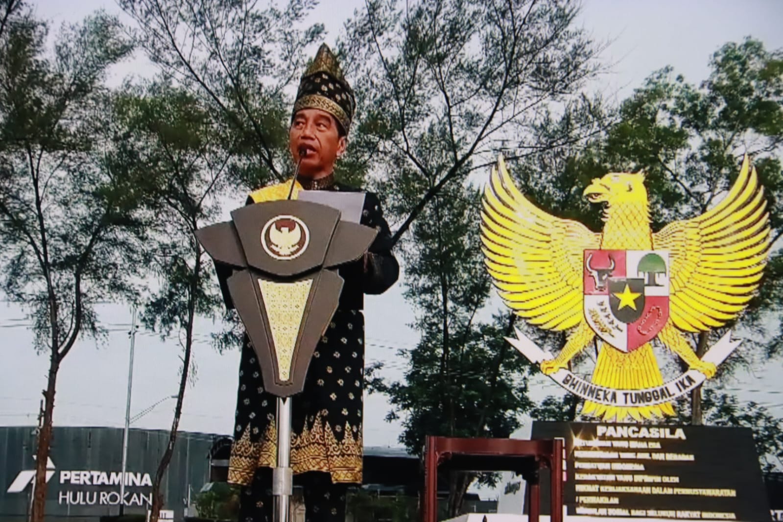 Hadiri Upacara Harlah Pancasila, Wagub H. Edy Pratowo Tegaskan Pancasila Menjadi Daya Ikat Pemersatu Bangsa