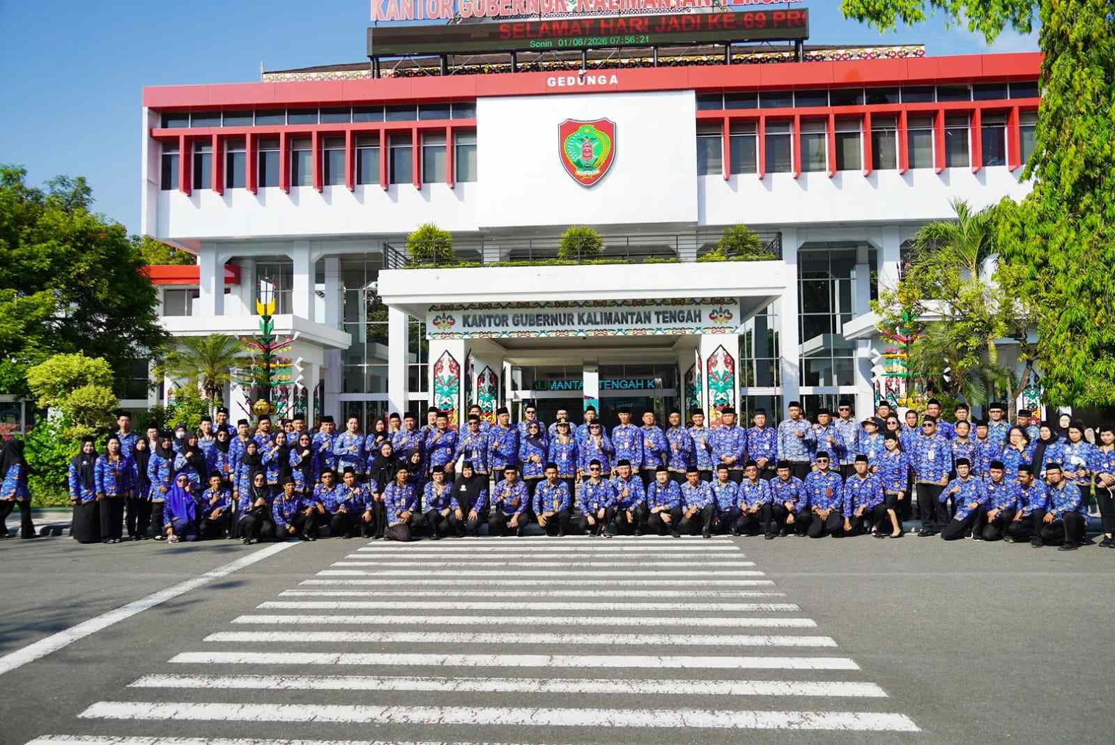 Peringati Hari Lahir Pancasila 2026, Pj. Sekda Kalteng Ajak ASN Aktualisasikan Nilai-Nilai Pancasila