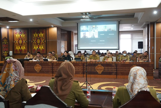 Sekda Nuryakin Pimpin Rapat Persiapan Kalteng Bersholawat bersama Habib Ali Zainal Abidin Assegaf dan Habib Muhammad Farid Al-Muthohar di Pangkalan Bun