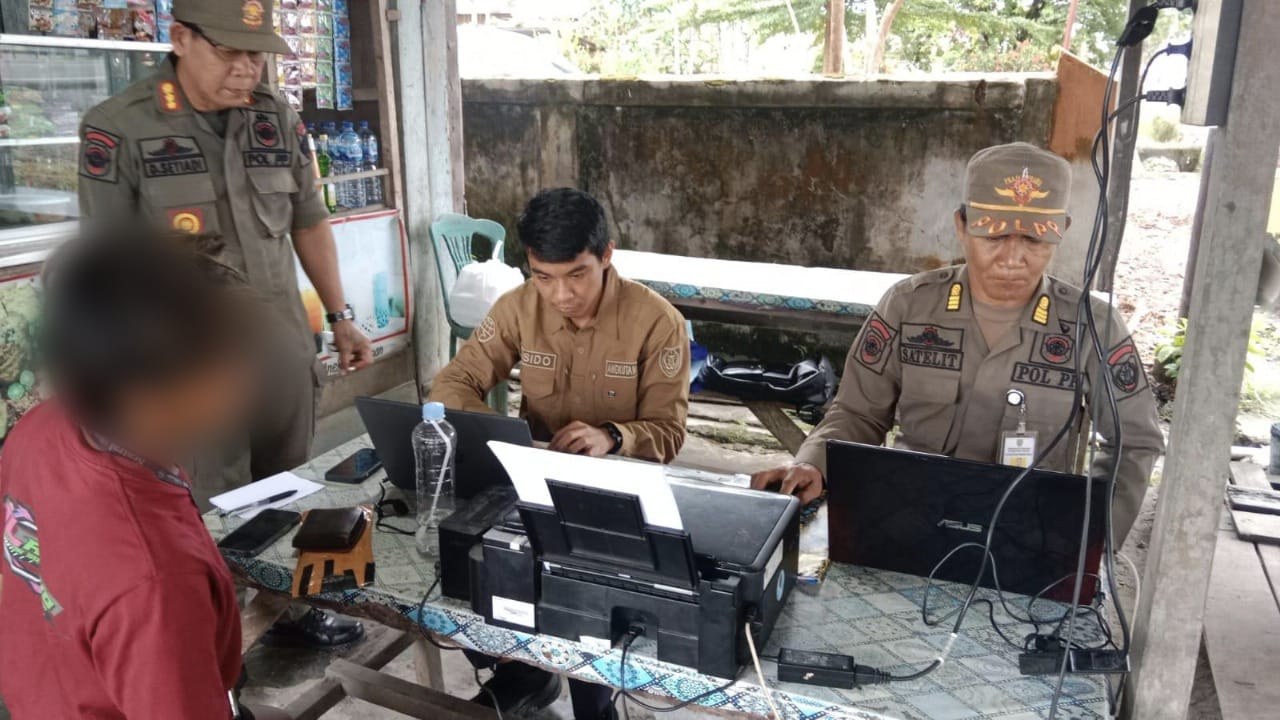 Tindak Tegas ODOL di Kobar, Satpol PP Kalteng Terapkan Sanksi Bertahap Hingga Penghentian Operasi