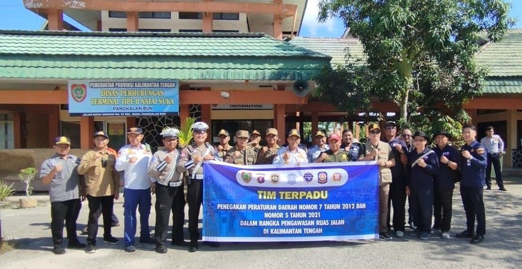 Tindak Tegas ODOL di Kobar, Satpol PP Kalteng Terapkan Sanksi Bertahap Hingga Penghentian Operasi