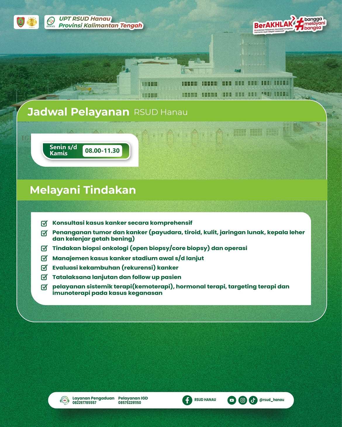 Tak Perlu Jauh Berobat, RSUD Hanau Resmi Buka Layanan Bedah Onkologi untuk Peserta BPJS