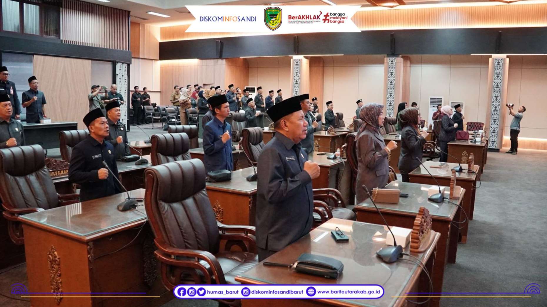 Pemkab Barito Utara Sampaikan Raperda Pertanggungjawaban Pelaksanaan APBD Tahun 2025 Pada Rapat Paripurna I DPRD