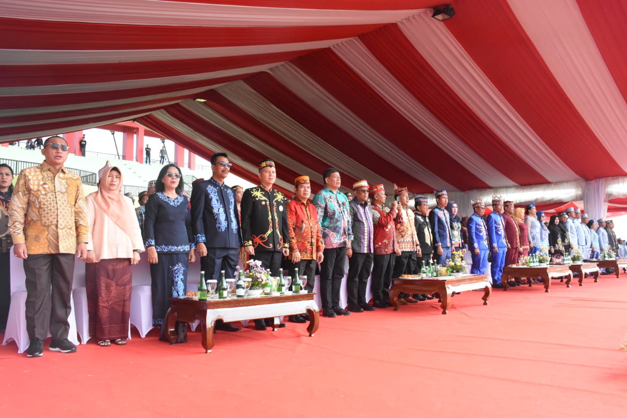 Wagub Kalteng Pimpin Upacara Hari Jadi Ke 21 Kabupaten Murung Raya