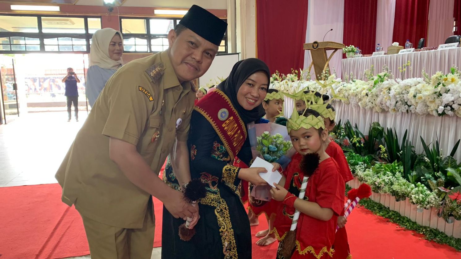 Pj. Bupati Barsel Launching Gerakan Transisi PAUD ke SD
