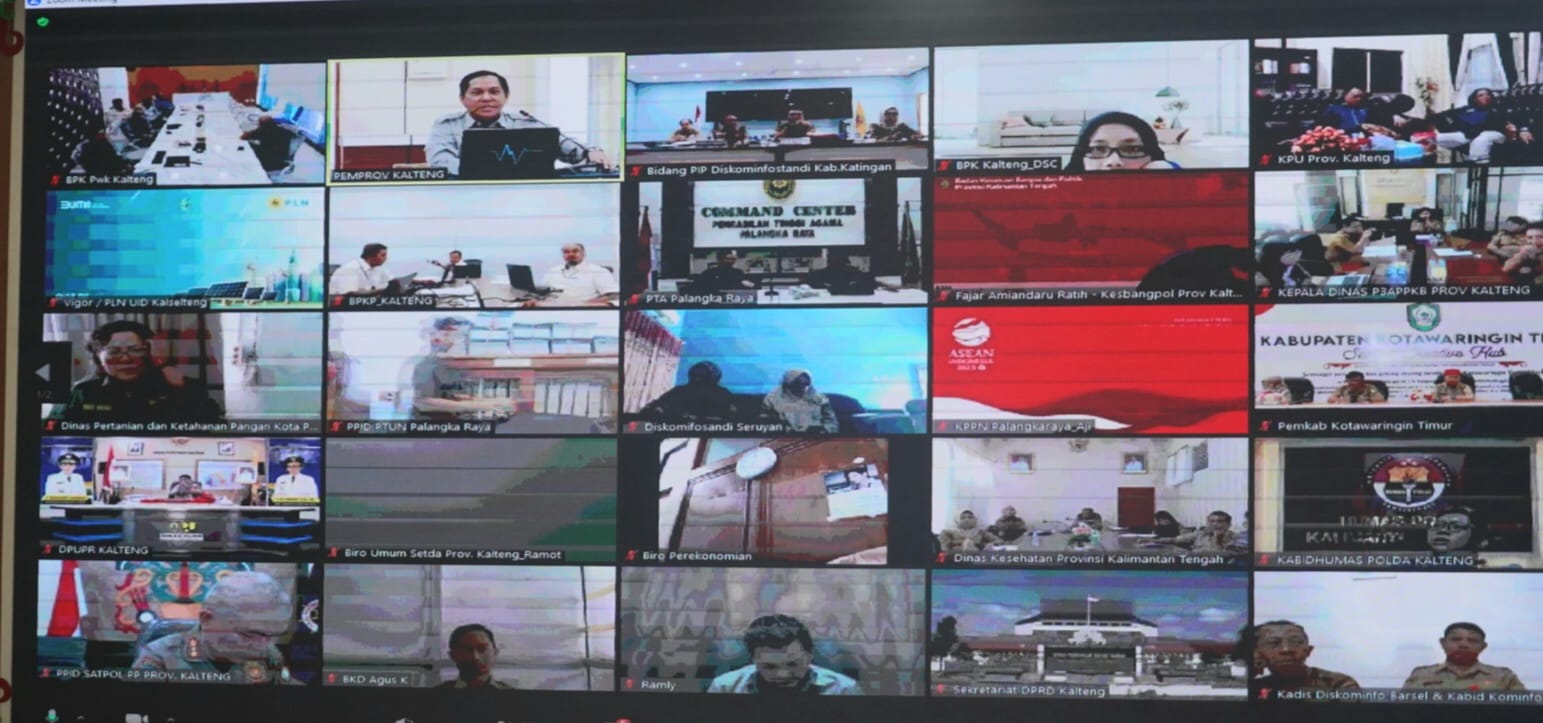 Kadiskominfosantik Agus Siswadi Buka Entry Meeting Monev Keterbukaan Informasi Publik Tahun 2023