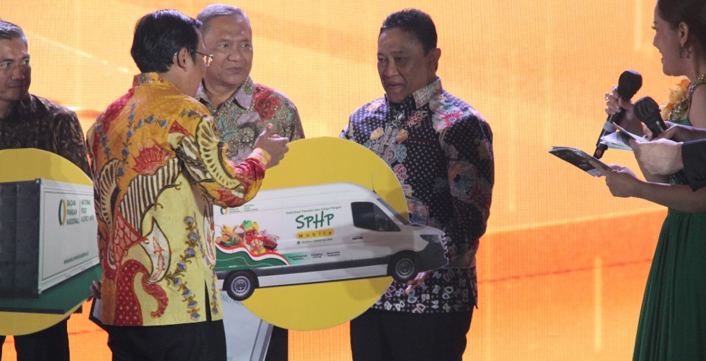 Kadis Hanpang Dampingi Wagub Kalteng Hadiri HUT Bapanas Ke-3