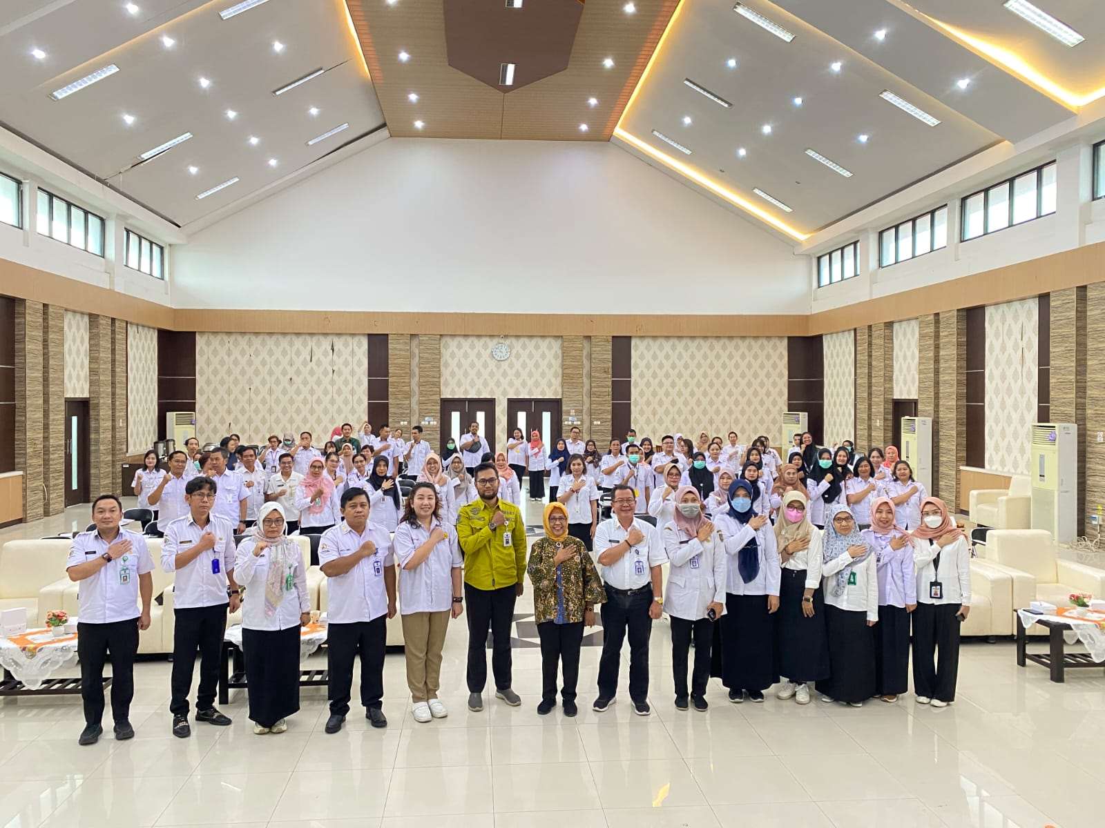 RSUD dr. Doris Sylvanus Adakan In House Training Pengisian dan Evaluasi Formulir/Manual Rekam Medis 