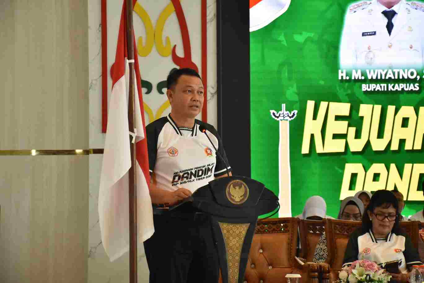 Kejuaraan Pencak Silat Dandim 1011/KLK Cup Resmi Berlangsung