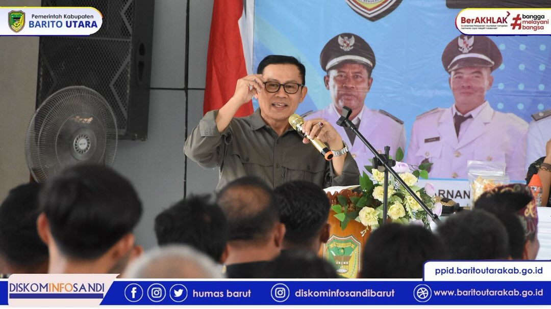 Hari Terakhir Roadshow Kesiapan 9 Kecamatan PSU Pilkada 2025, Pemkab Barut Kunjungi Teweh Timur dan Gunung Purei
